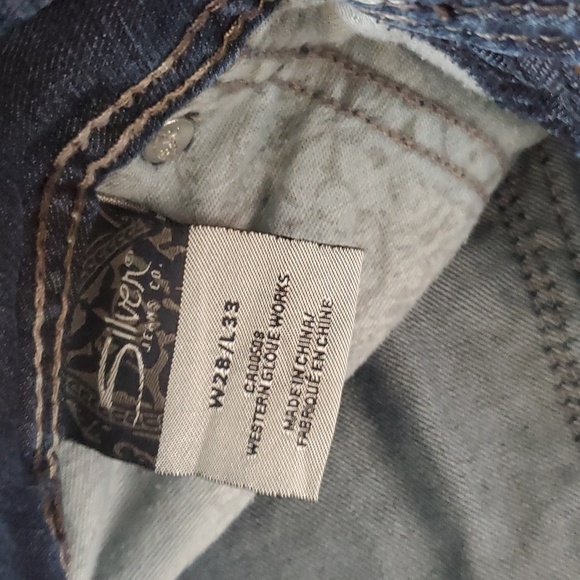 Suki Silver Jeans Size 28 - Picture 5 of 7